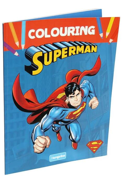 Copertă produs Carte de colorat Superman (Vol. 1)