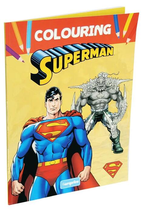 Copertă produs Carte de colorat Superman (Vol. 2)