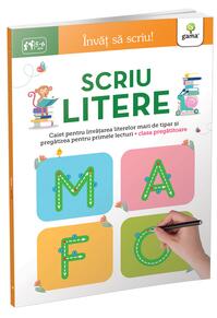 Copertă produs Scriu litere