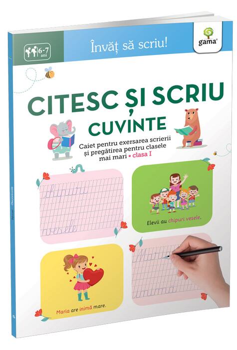 Copertă produs Citesc și scriu cuvinte