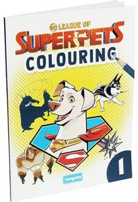 Copertă produs Carte de colorat League of Super-Pets (Vol. 1)