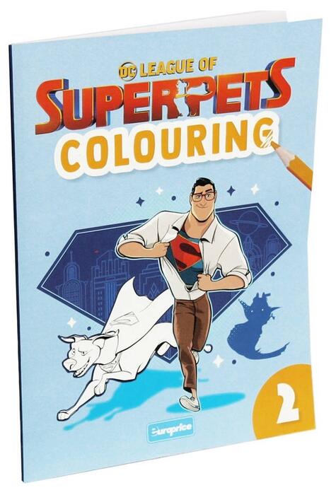 Copertă produs Carte de colorat League of Super-Pets (Vol. 2)