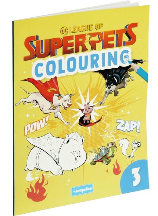 Copertă produs Carte de colorat League of Super-Pets (Vol. 3) - gallery big 1