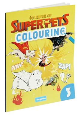 Copertă produs Carte de colorat League of Super-Pets (Vol. 3)