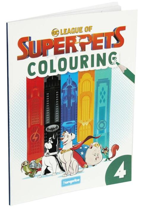 Copertă produs Carte de colorat League of Super-Pets (Vol. 4)