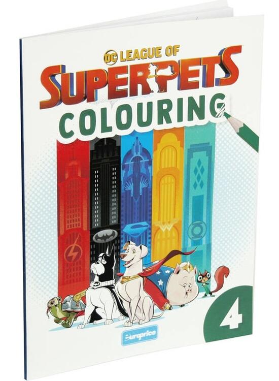 Copertă produs Carte de colorat League of Super-Pets (Vol. 4) - gallery big 1