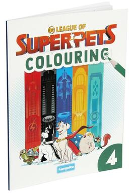 Copertă produs Carte de colorat League of Super-Pets (Vol. 4)