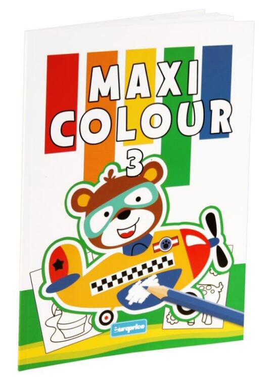Copertă produs Carte de colorat Maxi Colour (Vol. 3) - gallery big 1