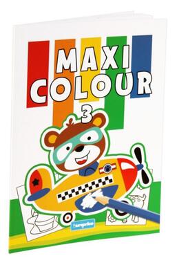 Copertă produs Carte de colorat Maxi Colour (Vol. 3)