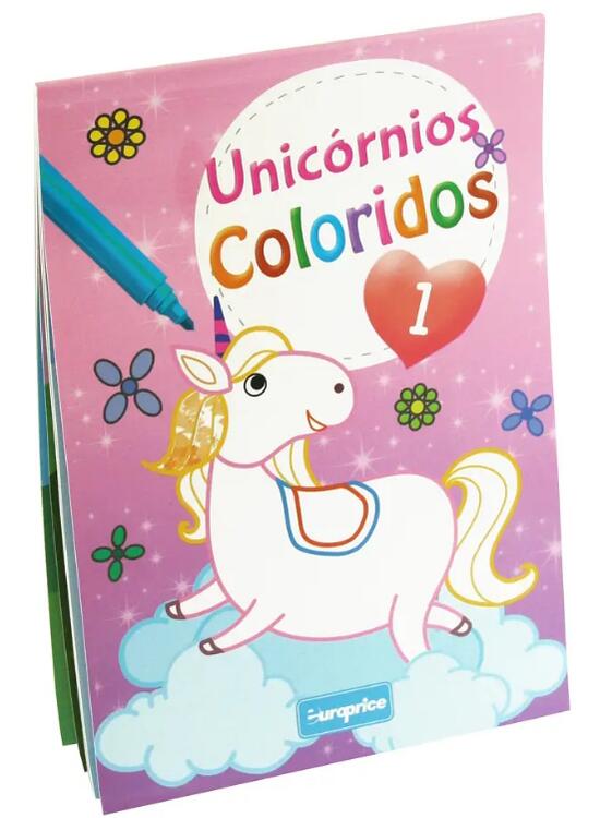 Copertă produs Carte de colorat Unicorni (Vol. 1) - gallery big 1