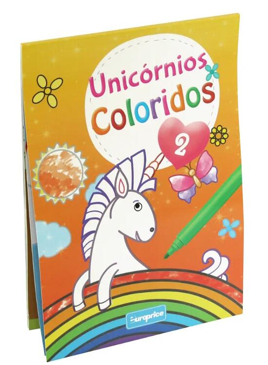Copertă produs Carte de colorat Unicorni (Vol. 2) - gallery big 1