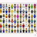 Copertă produs Puzzle 1000 piese LEGO Minifigure - gallery small 