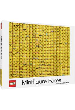 Copertă produs Puzzle 1000 piese LEGO Minifigure Faces