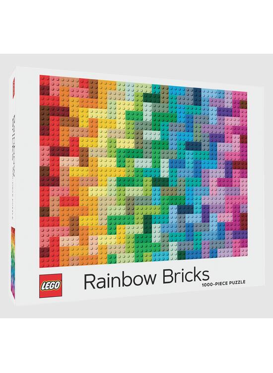 Copertă produs Puzzle LEGO Rainbow Bricks, 1000 piese - gallery big 1