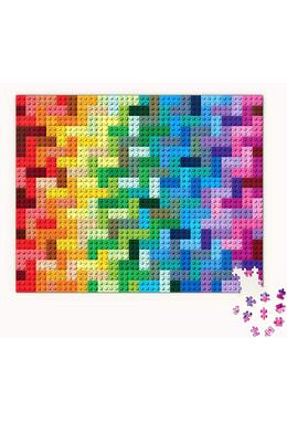 Copertă produs Puzzle LEGO Rainbow Bricks, 1000 piese