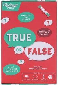 Copertă produs True or False