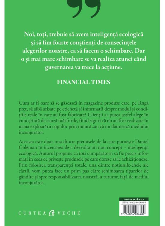 Copertă produs Inteligenţa ecologică - gallery big 2