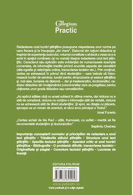 Copertă produs Cum se scrie un text științific