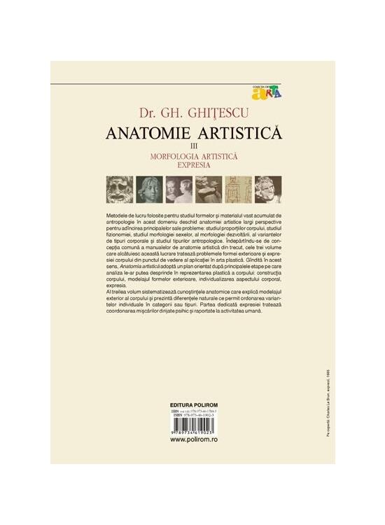 Copertă produs Morfologia artistică &ndash; Expresia. Anatomie artistică (Vol. 3) - gallery big 2