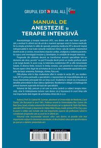 Copertă produs Anestezie. Manual de anestezie şi terapie intensivă (Vol. 1)