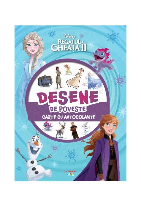 Copertă produs Desene de poveste: Regatul de gheață II