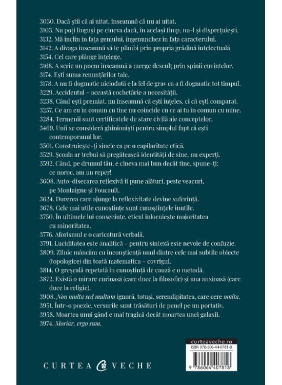 Copertă produs Aforisme (Vol. 4) - gallery big 2