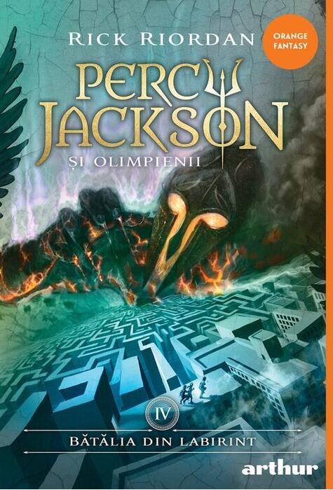 Copertă produs Bătălia din Labirint. Percy Jackson și Olimpienii (Vol. 4)