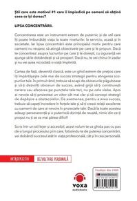 Copertă produs Puterea concentrării