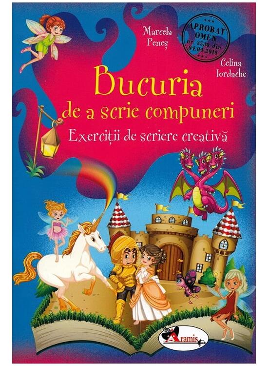 Copertă produs Bucuria de a scrie compuneri. Exerciții de scriere creativă (Clasele I-IV) - gallery big 1