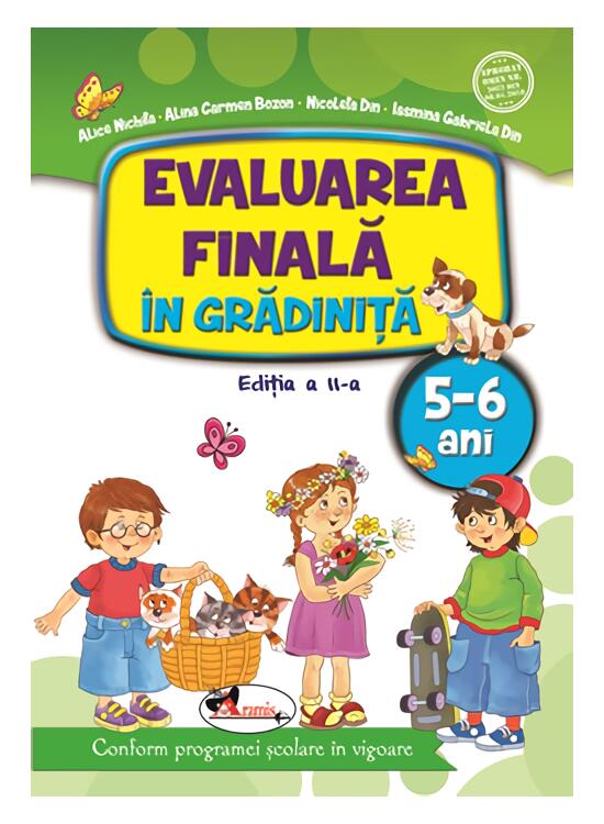 Copertă produs Evaluarea finală &icirc;n grădiniță 5-6 ani - gallery big 1