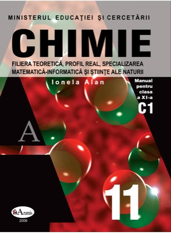 Copertă produs Chimie. Manual pentru clasa a XI-a - gallery big 1
