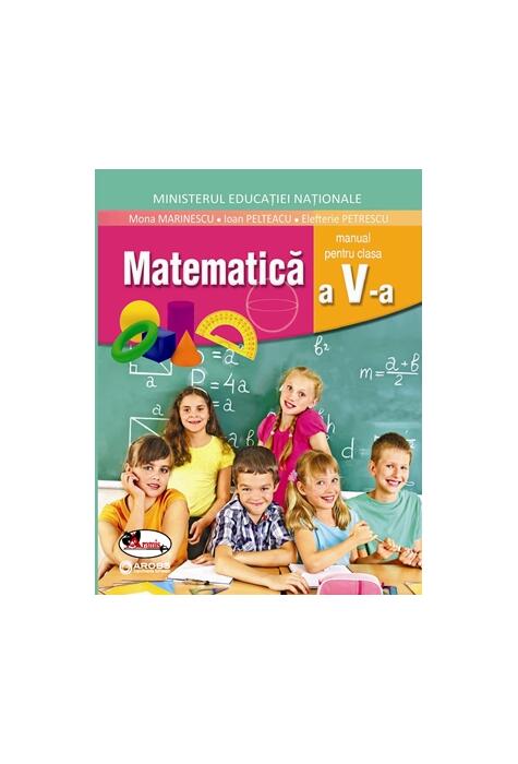 Copertă produs Matematică, manual pentru clasa a V-a