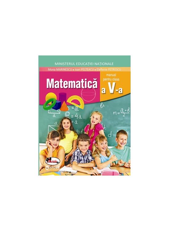 Copertă produs Matematică, manual pentru clasa a V-a - gallery big 1