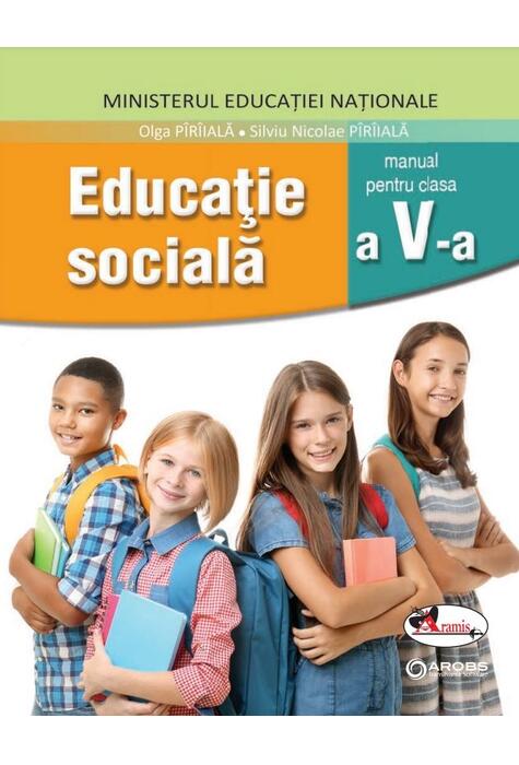 Copertă produs Educație socială, manual pentru clasa a V-a