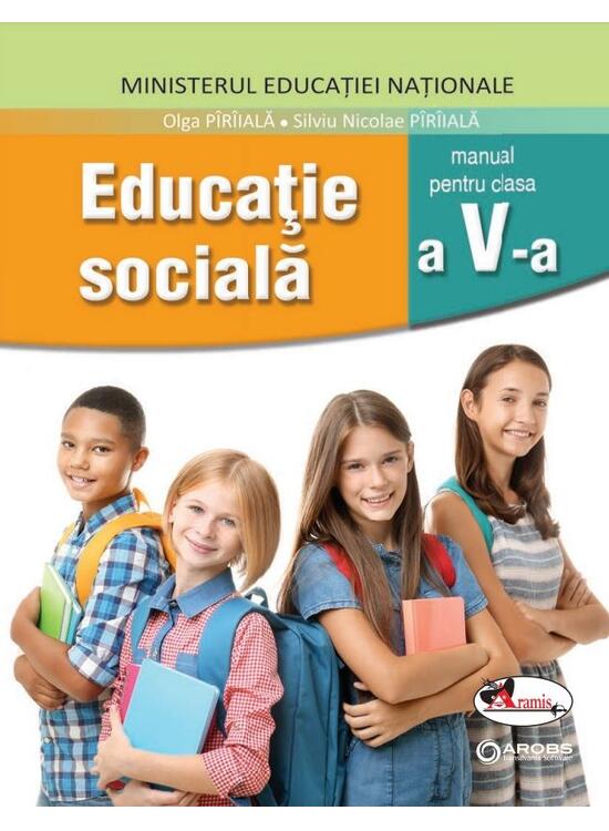 Copertă produs Educație socială, manual pentru clasa a V-a - gallery big 1