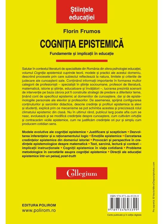 Copertă produs Cogniția epistemică - gallery big 2