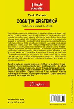 Copertă produs Cogniția epistemică