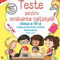 Copertă produs Teste pentru evaluarea națională clasa a IV-a. Limba romană și matematică - gallery small 