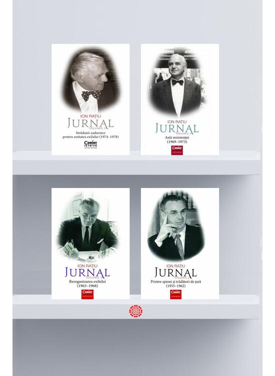 Copertă produs Pachet Ion Rațiu &ndash; Jurnal (Incomplet) - gallery big 1