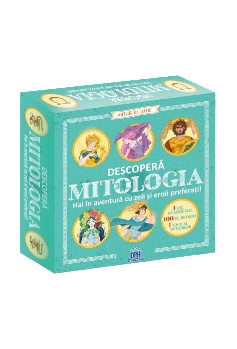 Copertă produs Descoperă mitologia - Hai &icirc;n aventură cu zeii și eroii preferați!