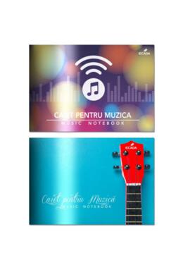 Copertă produs Caiet Muzică ECADA, 24 file, 17x24cm