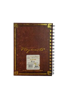 Copertă produs Harry Potter-Carnet cu spiră A5 Hogwarts