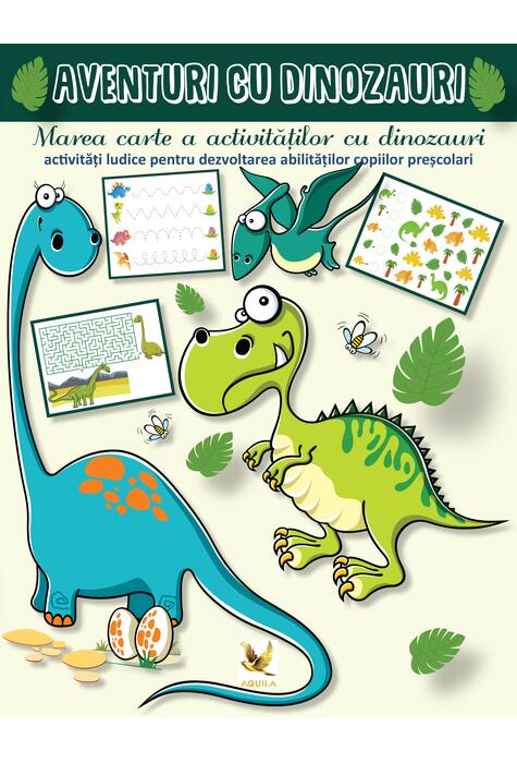 Copertă produs Aventuri cu dinozauri