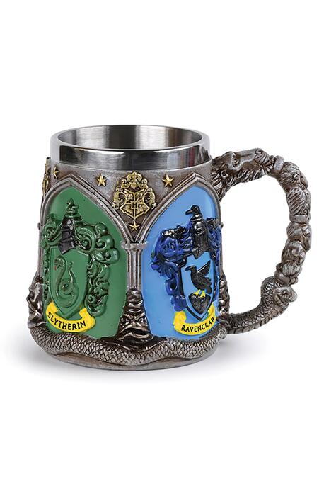 Copertă produs Harry Potter-Cană metalică Hogwarts Houses 350ml