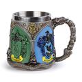 Copertă produs Harry Potter-Cană metalică Hogwarts Houses 350ml - gallery small 