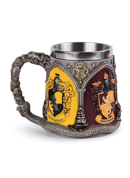 Copertă produs Harry Potter-Cană metalică Hogwarts Houses 350ml - gallery big 2