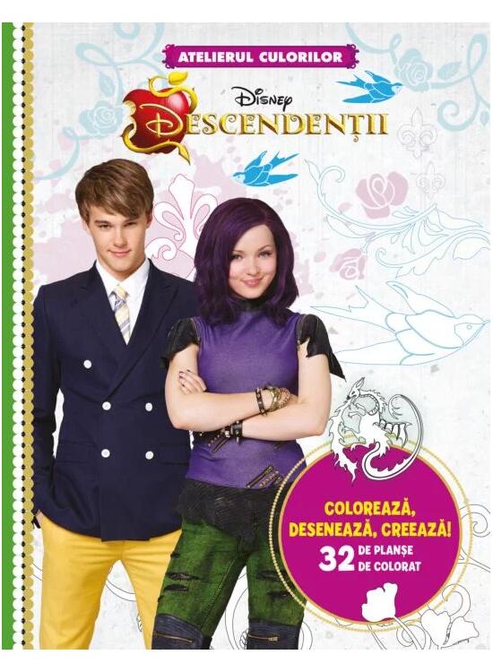 Copertă produs Atelierul culorilor: Descendenții - gallery big 1