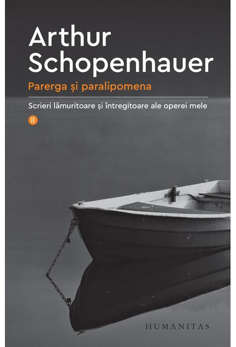 Copertă produs Parerga și paralipomena (Vol. 2)