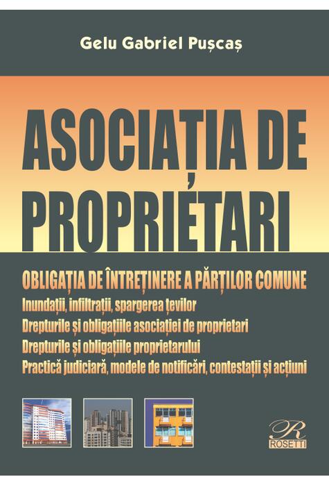 Copertă produs Asociația de proprietari. Obligația de &icirc;ntreținere a părților comune