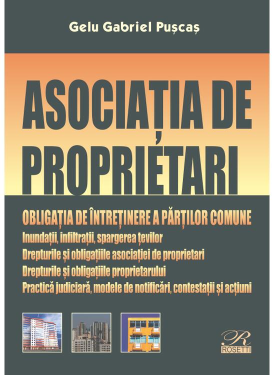 Copertă produs Asociația de proprietari. Obligația de &icirc;ntreținere a părților comune - gallery big 1